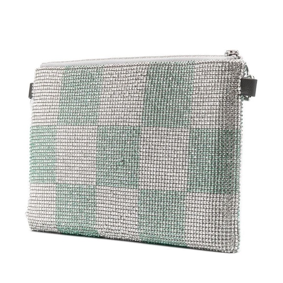 KARA NYC Eritnite Check Crystal Cross-body Bag NWT - Picture 3 of 6